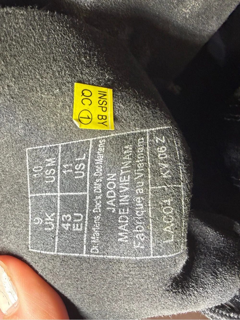 Dr. Marten’s Jadon Platform size 11